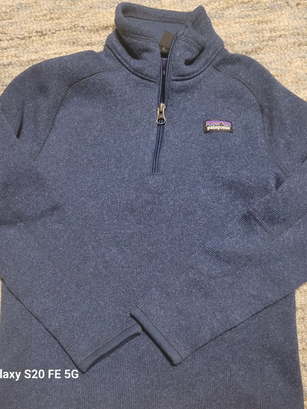 Girls Patagonia 1/4 Zip Pullover
